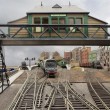 Driver's eye view of the station from Queenhithe Bridge ©Hornby Magazine