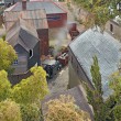 The view from the hillside over Cavill's Mill